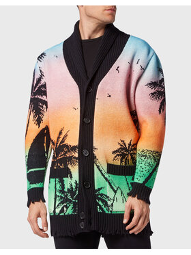 PHILIPP PLEIN PHILIPP PLEIN Kardigan 2383 Kolorowy Regular Fit