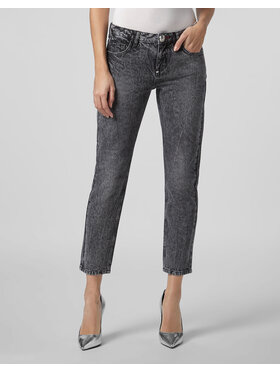 PHILIPP PLEIN PHILIPP PLEIN Džínsy 21939 Béžová Boyfriend Fit