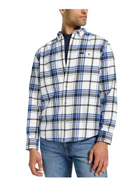 Lee Lee Koszula 112355646 Biały Relaxed Fit