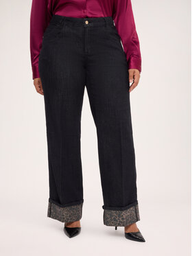 Fiorella Rubino Fiorella Rubino Jeansy P428T305490N033 Czarny Regular Fit
