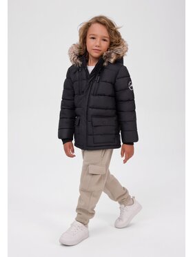 minoti minoti Kurtka zimowa 33COAT509 Czarny Regular Fit