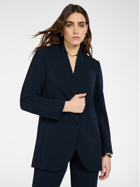 Elena Mirò Elena Mirò Cappotto invernale R062P000112N034 Blu Slim Fit