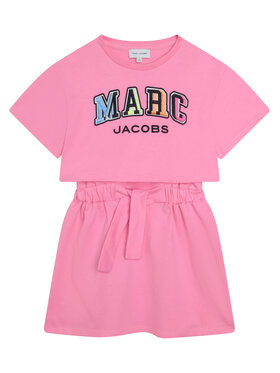 The Marc Jacobs The Marc Jacobs Úpletové šaty W12433 S Oranžová Regular Fit