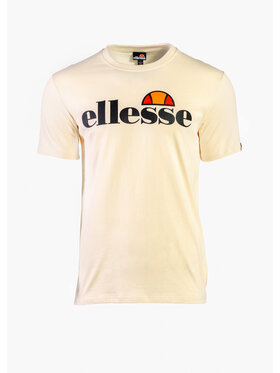 Ellesse Ellesse T-Shirt SHV07405-904_L Beżowy Regular Fit