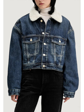 Tommy Jeans Tommy Jeans Giacca di pelle DW0DW22485 Blu Casual Fit