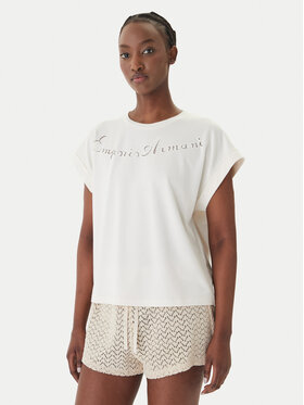Emporio Armani Emporio Armani T-Shirt EW000616 AF20243 U1131 Biały Regular Fit