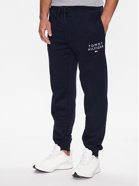 Tommy Hilfiger Tommy Hilfiger Sporta bikses UM0UM02880 Tumši zils Regular Fit