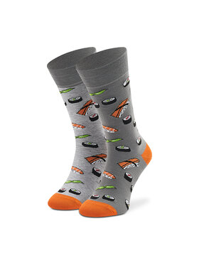 Todo Socks Todo Socks Visoke unisex čarape Sushi Siva