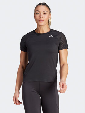 adidas adidas Тишърт Adizero Running T-Shirt HM4329 Черен Slim Fit