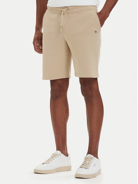 Gant Gant Спортни шорти 2009027 Бежов Regular Fit