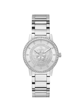 Guess Guess Hodinky GW0747L1 Stříbrná