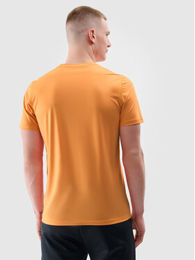 4F 4F Koszulka techniczna BASIC+ Pomarańczowy Regular Fit