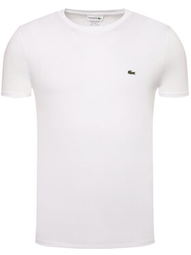Lacoste Lacoste Tričko TH6709 Biela Regular Fit