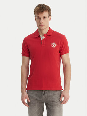 Napapijri Napapijri Tricou polo E-Clanis NP0A4ID3 Roșu Regular Fit