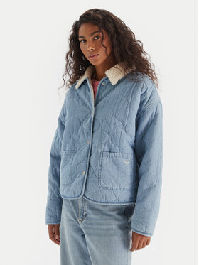 Roxy Roxy Kurtka przejściowa Not So Basic ERJJK03675 Niebieski Regular Fit