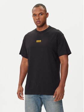 Versace Jeans Couture Versace Jeans Couture Póló 79GAHT08 CJ00T Fekete Regular Fit