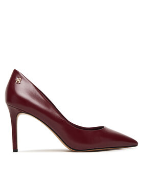 Tommy Hilfiger Tommy Hilfiger Lodičky Essential Pointed Pump FW0FW09362 Bordó