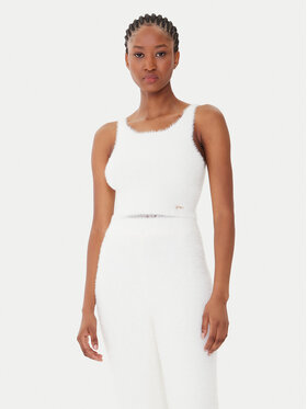 Guess Guess Marškinėliai O5BR01 Z1282 Écru Regular Fit