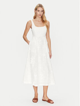 Munthe Munthe Letní šaty Fronia 251134825125 Écru Regular Fit