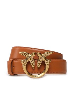 Pinko Pinko Dámský pásek Love Berry H3 Belt PE 23 PLT01 100125 A0F1 Hnědá