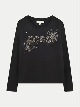 MICHAEL KORS KIDS MICHAEL KORS KIDS Блузка R30142 M Чорний Regular Fit