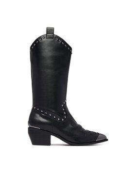 Just Cavalli Just Cavalli Kaubojske čizme 81RA3S57 ZPC31 Crna
