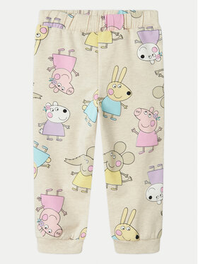 NAME IT NAME IT Долнище анцуг Fira Peppa 13240633 Бежов Regular Fit