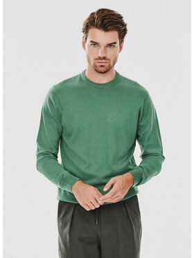 Pako Lorente Pako Lorente Sweter P24WF-2X-013 Zielony Classic Fit