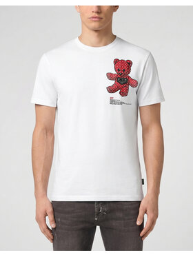 PHILIPP PLEIN PHILIPP PLEIN T-Shirt 31617 Biały Regular Fit