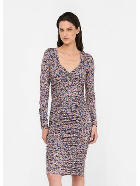 Liu Jo Liu Jo Sukienka wieczorowa MF5080J3821M9993 Kolorowy Slim Fit