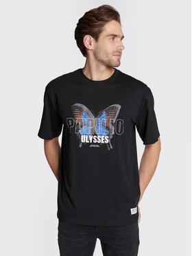 Redefined Rebel Redefined Rebel T-Shirt Christian 211129 Czarny Regular Fit