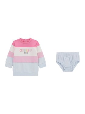 Guess Kids Guess Kids Sukienka 176251 Kolorowy Classic Fit