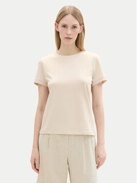 Tom Tailor Tom Tailor T-Shirt 1043695 Beige Regular Fit