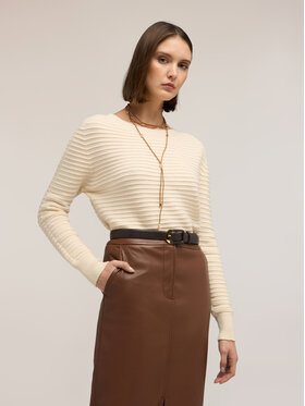 Motivi Motivi Maglione M200E002150N011 Crema Regular Fit