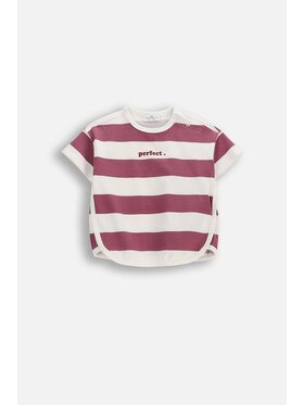 Coccodrillo Coccodrillo T-Shirt WC6143203SUN-017 Bordowy Regular Fit