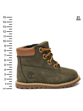 Timberland Gležnjače Pkey Pine 6In Boot TB1A1VOSA581 Zelena