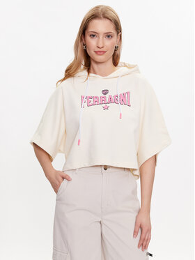 Chiara Ferragni Chiara Ferragni Felpa 74CBIT03 Bianco Regular Fit