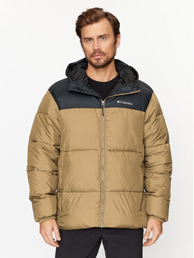 Columbia Columbia Télikabát Puffect™ Hooded Jacket Barna Regular Fit