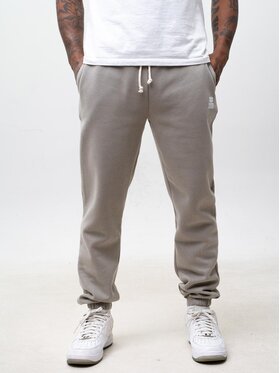 Good Luck Good Luck Spodnie dresowe Klasyczne na każdą okazję 129942 Szary Regular Fit