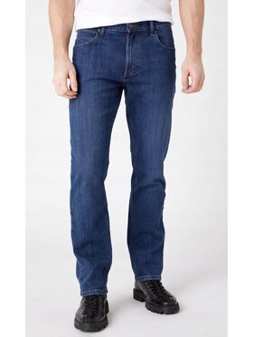 Wrangler Wrangler Jeansy Straight Niebieski Regular Fit