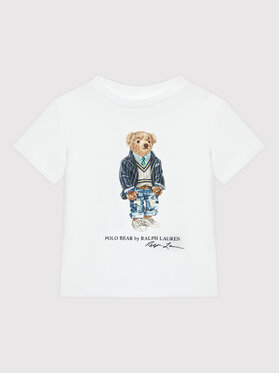 Polo Ralph Lauren Polo Ralph Lauren T-Shirt 321865660001 Biały Regular Fit