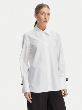 Marella Marella Cămașă Legume 2613111043 Alb Regular Fit