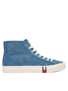 Tommy Jeans Tommy Jeans Sneakersy Archive Y2K Denim Mid Cut EN0EN03075 Niebieski