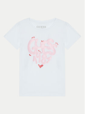 Guess Guess T-shirt K5RI02 K6YW4 Bijela Regular Fit