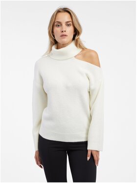 Orsay Orsay Sweter 507528029000__XL Beżowy Regular Fit