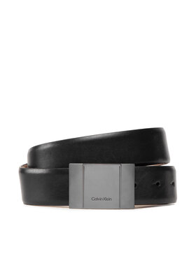 Calvin Klein Calvin Klein Cintura da uomo Formal Plaque 35Mm K50K509642 Nero