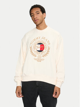 Tommy Jeans Tommy Jeans Μπλούζα DM0DM19243 Εκρού Boxy Fit