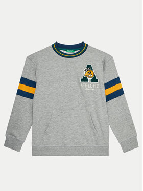 United Colors Of Benetton United Colors Of Benetton Felpa 32N4C10JF Grigio Regular Fit