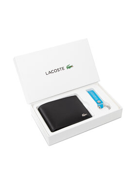 Lacoste Lacoste Σετ δώρου M Billfold Key Holder Box NH3786FG Μαύρο
