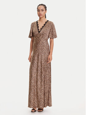 Guess Guess Abito da sera W5YK01 WHEZ2 Beige Regular Fit